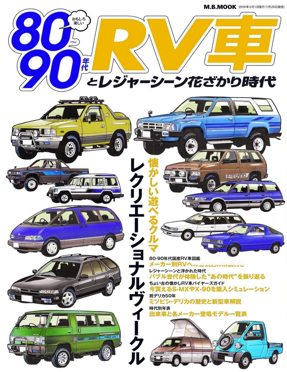 80-90年代RV車とレジャーシーン花ざかり時代 Preview Page 1
