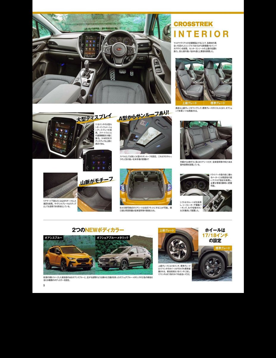 自動車誌MOOK SUBARU Style Vol.12 Preview Page 7
