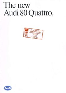 1983 – 80 Quattro (UK)
