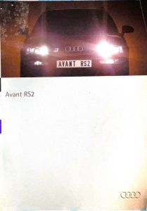 1994 – Avant RS2 (DE)