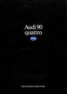 1988 – 90 Quattro (NL)