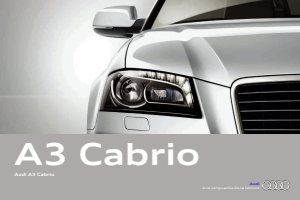 2012 – A3 Cabrio (ES)