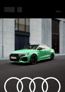 2022 – RS3 Sedan (MY)
