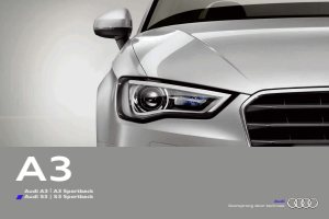 2015 – A3 & Sportback (NL)