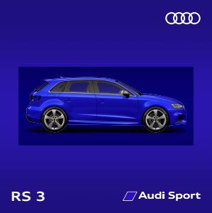 2018 – RS3 Sportback & Sedan (UK)