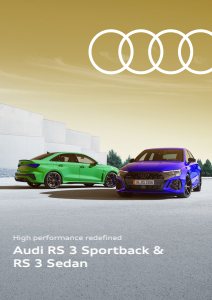 2024 – RS3 Sportback & Sedan (HK)