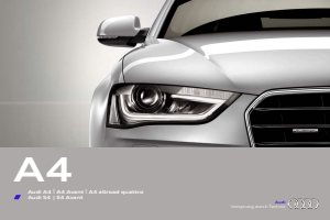 2012 – A4 Sedan & Avant (FR)