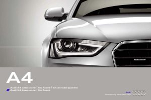 2014 – A4 Sedan & Avant (NL)