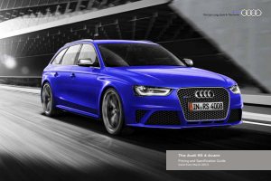 2013 – RS4 Avant (UK)
