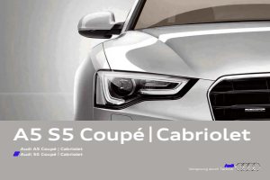 2011 – A5 Coupe & Cabrio (DE)