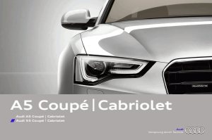2015 – A5 Coupe & Cabrio (DE)