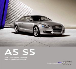 2011 – A5 Coupe & Cabrio (US)