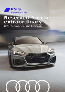 2022 – RS5 Sportback (ME)
