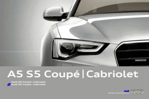 2011 – A5 Coupe & Cabrio (CZ)