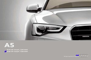 2013 – A5 Coupe & Cabrio (DE)