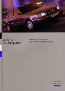 1995 – A6 2.5 TDi Quattro (DE)