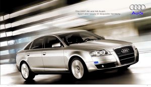 2007 – A6 Sedan & Avant (US)