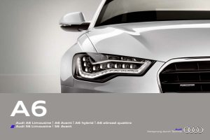 2012 – A6 Sedan & Avant (DE)
