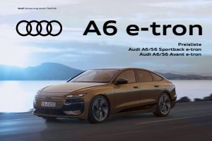 2025 – A6 e-tron Sportback & Avant (DE)