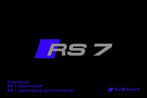 2025 – RS7 Sportback (DE)