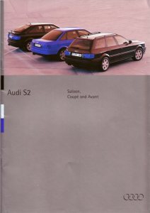 1994 – Coupe, Saloon & Avant S2 (UK)