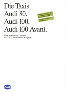 1990 – Taxi Model Range (DE)