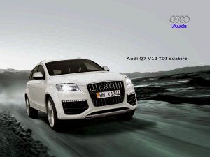2009 – Q7 V12 TDi (ES)