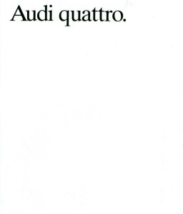 1986 – Quattro (INT)