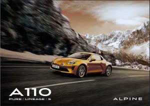 2021 – A110 Model Range (JP)