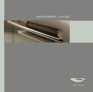 2006 – Aston Martin Guide (UK)