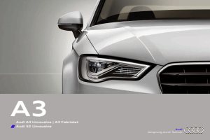 2013 – A3 Sedan & Cabrio (DE)