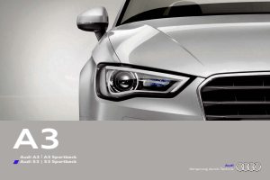 2014 – A3 Sedan & Cabrio (DE)