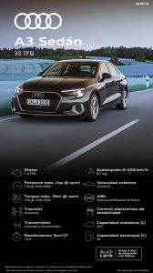 2024 – A3 Sedan 35 TFSi (CL)