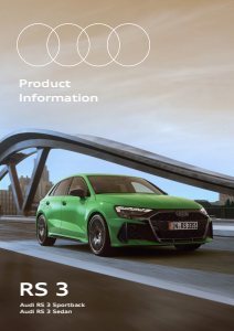 2025 – RS3 Sportback & Sedan (JP)