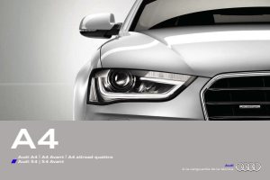 2014 – A4 Sedan & Avant (ES)