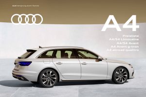 2023 – A4 Model Range (DE)