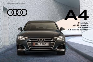 2024 – A4 Model Range (DE)