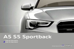 2012 – A5 Sportback (DE)