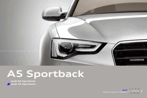 2015 – A5 Sportback (DE)