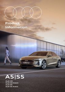 2025 – A5 Sedan & Avant (JP)