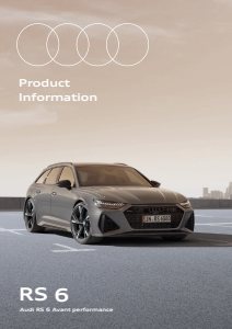 2025 – RS6 Avant Performance (JP)