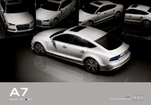 2016 – A7, S7 & RS7 (US)
