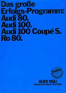 1973 – Audi NSU Model Range (NL)