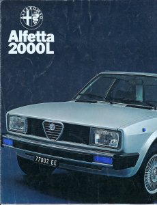 1979 – Alfetta 2000 L (FR)
