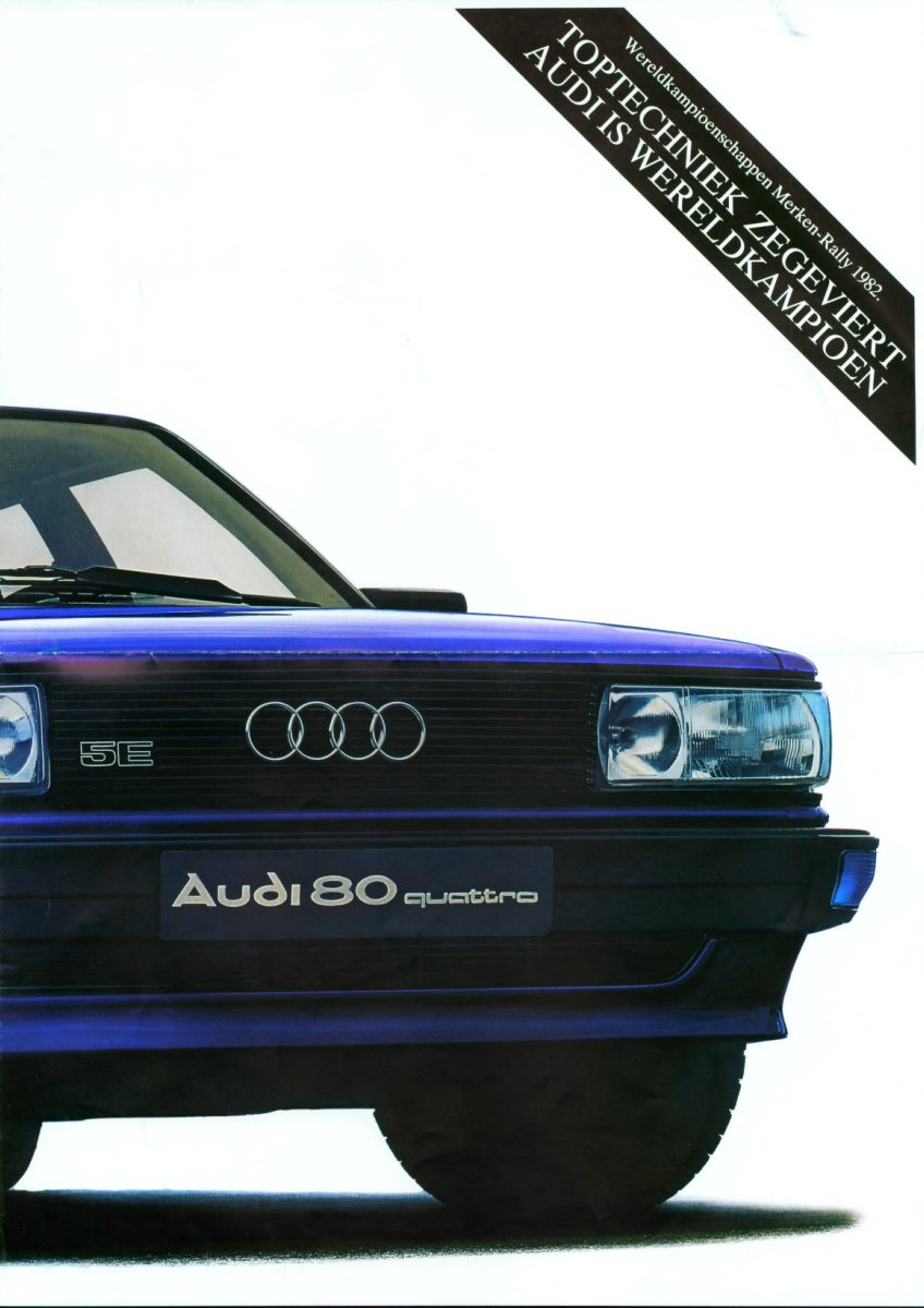 1982 – 80 Quattro (NL) Preview Page 1