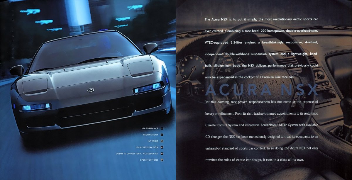 2000 – NSX (US) Preview Page 2