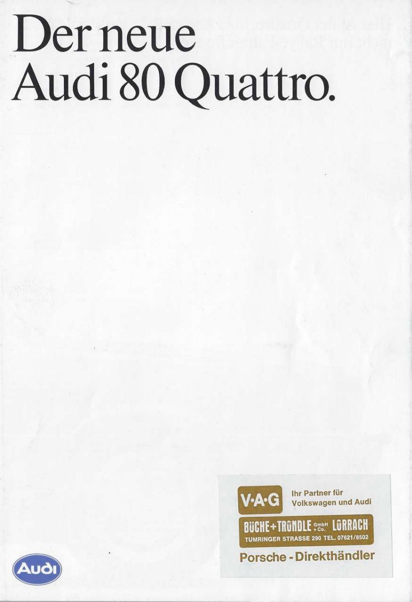 1983 – 80 Quattro (CH) Preview Page 1