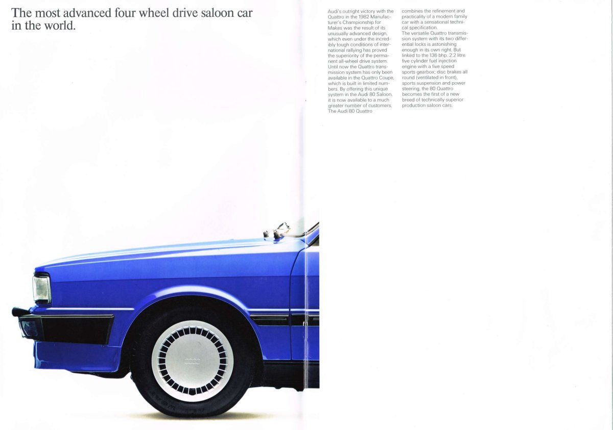 1983 – 80 Quattro (UK) Preview Page 2