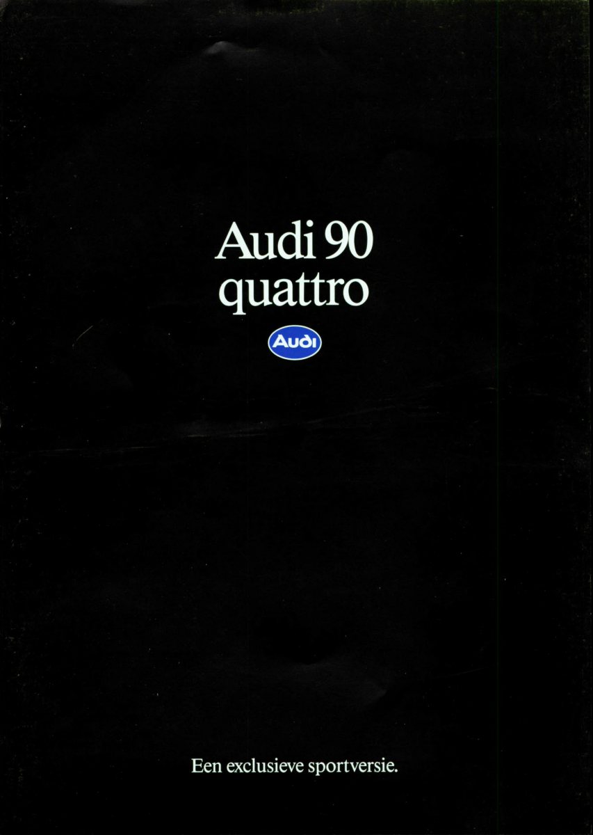 1988 – 90 Quattro (NL) Preview Page 1