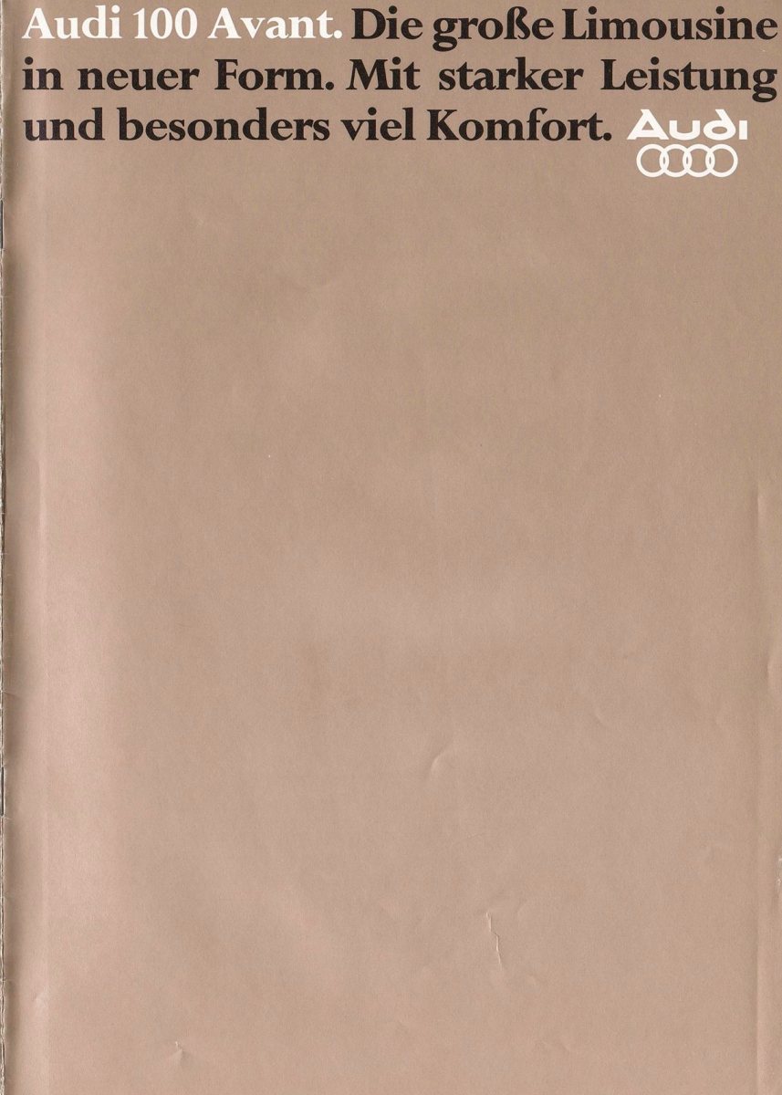 1978 – 100 Avant (DE) Preview Page 1